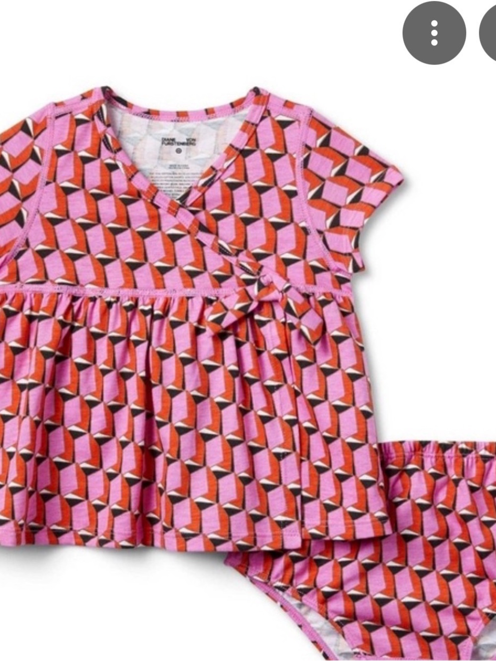 💚NWT DVF For Target Dress and Bloomers Set